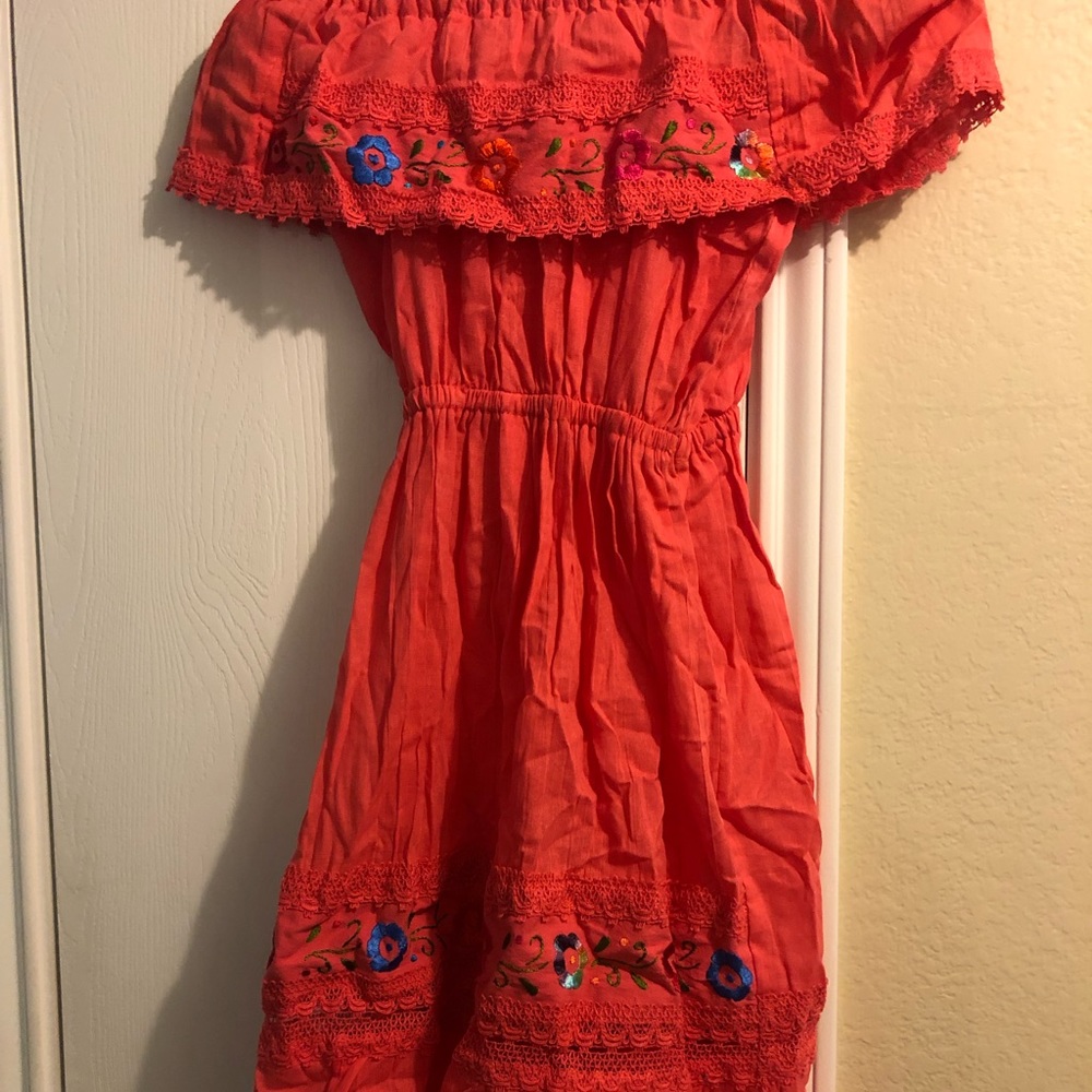 Little girls Mexican dress